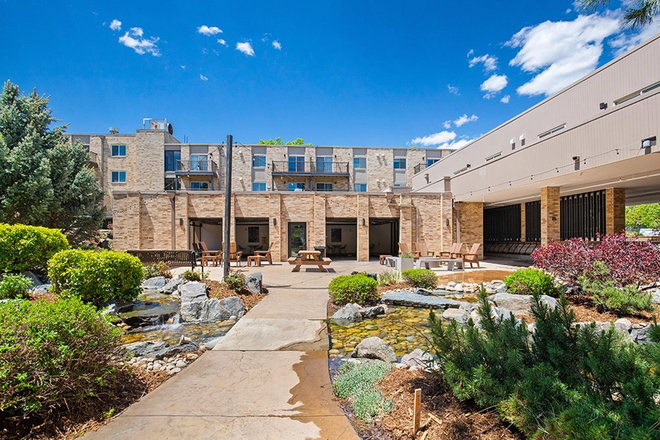 Main Entrance - Highly coveted Mountainaire Apartment, 2BR 1BA – ALT, 660 sq ft, | Just blocks from CU Boulder