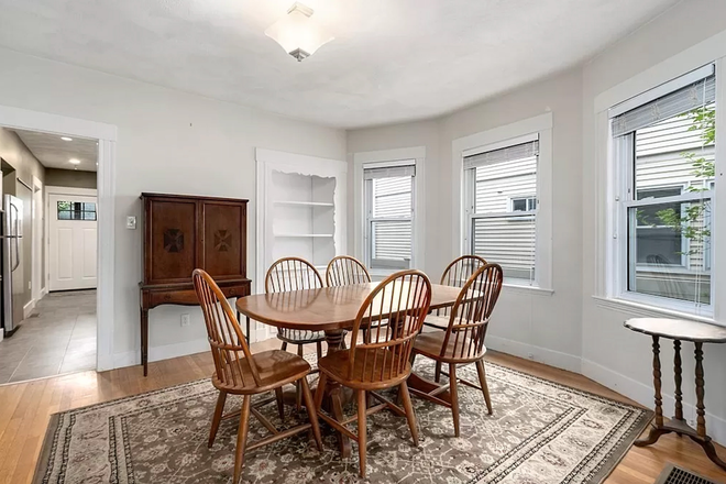 diningroom - 4 bedroom/2 bathroom two-level in-unit laundry with central air apartment available for Sept 2026