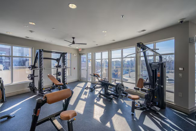 Gym - The James apartments