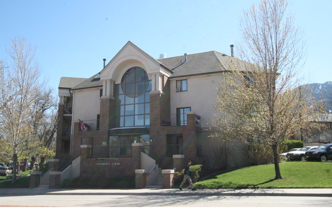 Building Exterior facing Broadway - On the Hill Apartment - In Sought After Building Across the Street from Campus - 3 Bedroom, 2 Bath