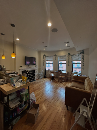 Living Room - Brownstone on Quiet Street Close to Campus Apartments