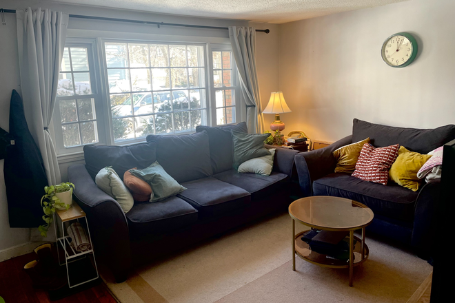 living room - 2BR Townhouse in Jamaica Plain | Steps to Arnold Arboretum | March 1 | $3,000