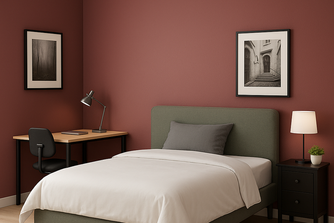 Just furnishing the rooms which they will be very similar to this one. - Quiet, Upscale Home for Focused Students – Fiber Internet & Harmonious Living”