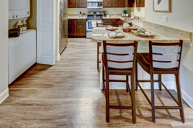 Kitchen view - The Nest Apartments