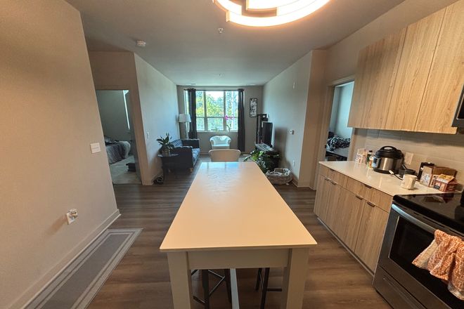 Kitchen + living room - Atworth Apartments