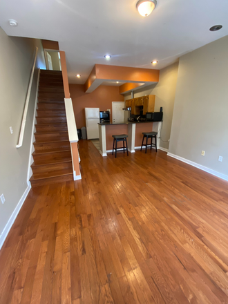 Living room from front - 5/6 Bedroom, 3 Bath, In-Unit Laundry, Central Air, Ring Security, Huge Back Yard, Fun Rec. Basemen