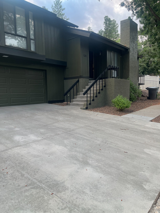 Front view of townhouse - Quiet and Close to Downtown and Trails