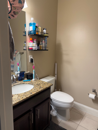 Bathroom - Oaks on the Square Studio Apartments