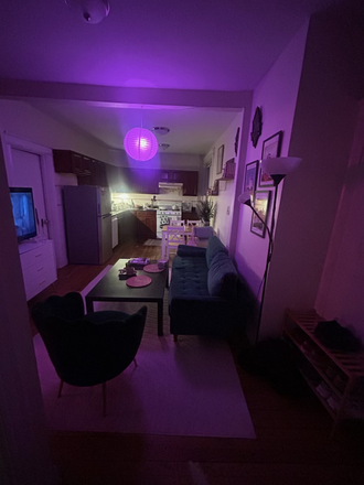 Living room kitchen - Summer Sublet (May–Aug) | 2BR | 10 min from Campus | $1775/month Apartments