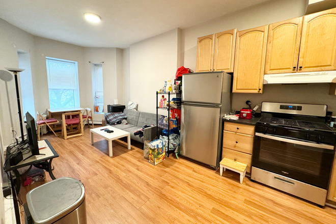 kitchen - living room - Walk to Northeastern! | Laundry | Dishwasher | Open Concept Living Condo