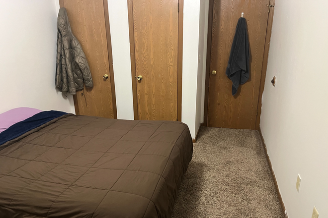 Bedroom (desk POV) - Private room for rent in a 2B1B apartment, lowest price you'll find for a room this close to