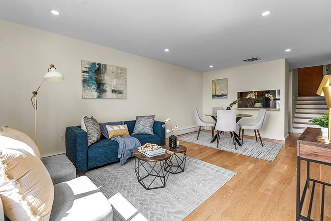 Living room and Dining room - Spacious apartment between Harvard Square and Central Square with indoor Parking