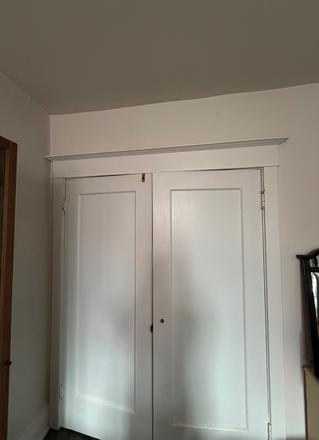 Large, Spacious closet - 1 Furnished Bedroom in a 2-Bedroom unit at Bathurst & Dupont.