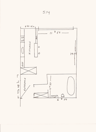 Floor plan - Newport Condo