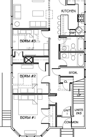 layout - Apartment in Dorchester