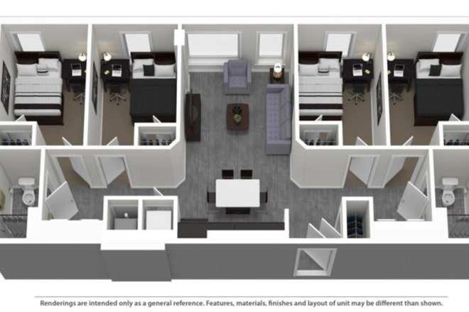 Unit - 902C Nine east Apartments