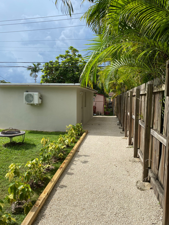 Pathway to unit - Rental unit 2 miles from campus