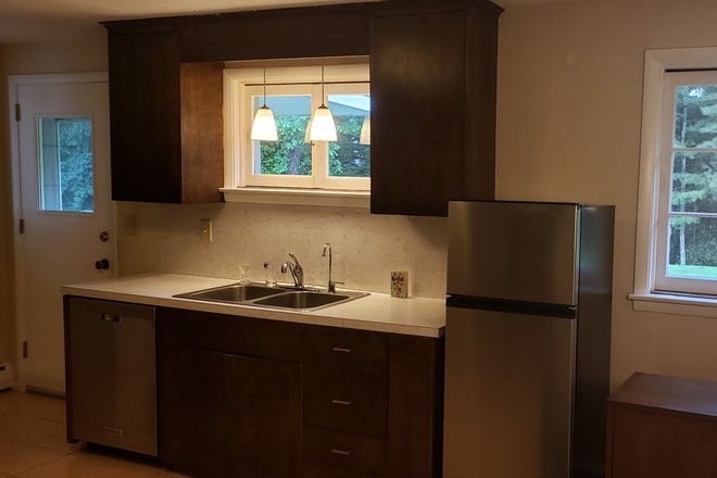 Kitchen with lots of personal storage space and half a refrigerator just for you! - Large Room in a Lovely Home for a Quiet Female with Other Roommates