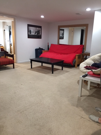 Living Room Downstairs - ROOMS FOR RENT IN A BIG HOUSE | 4515 Q Place NW. DC  20007 (Off of Foxhall rd and Q St