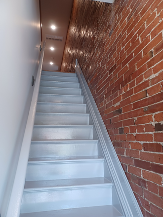 Entrance and Staircase - Grove Townhouse Apartment