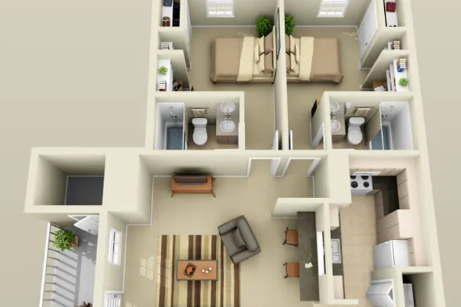 Floorplan - Horizon Student Living Apartments