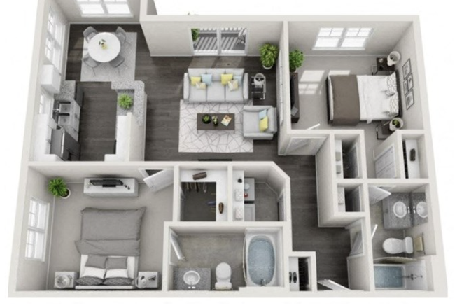 Master bedroom available - Lenox at Patterson