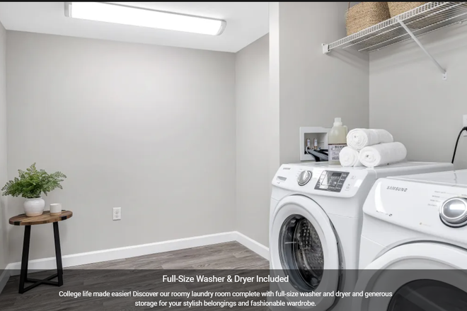 Laundry room - Alpine Commons, Building 1