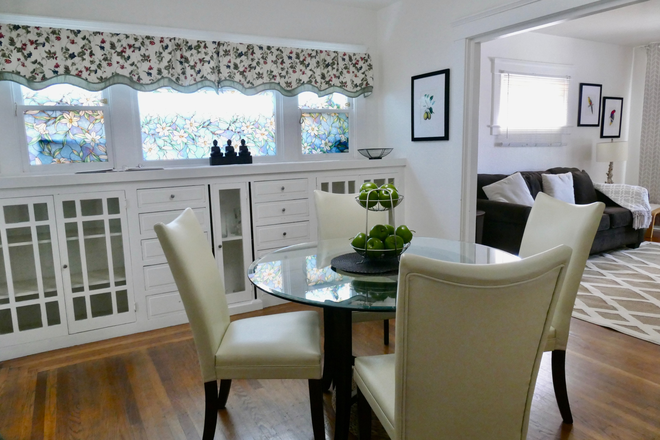 Large living room/study - SPRING - 0.2 m walk to UCB, furnished, clean, bright, LARGE one-bedroom apartment