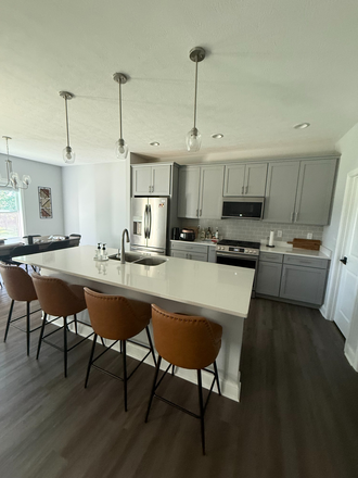 Kitchen - Brand-New Fully Furnished Home Near Purdue — $1,200 All-Inclusive