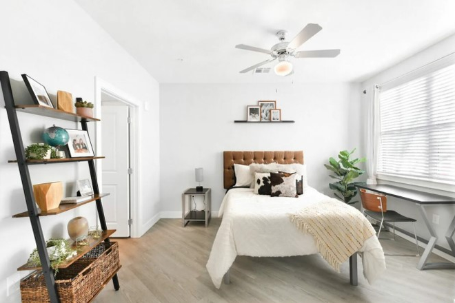 Sample Bedroom - Park Place Apartment - One Room in a 4x4