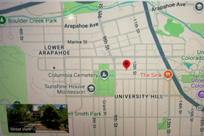 Map Prime Location - Prime Sublease on The Hill: Spring/Summer 2025 - Prime location on The Hill! House