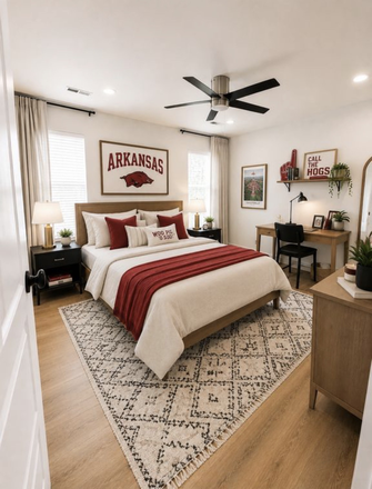 Master bedroom - Clean, Safe, Perfect Location and Walking Distance to Bus Stop