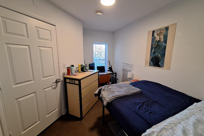 Bedroom (dresser and desk) - South Campus Commons Building 2 Lease Transfer, On Campus Apartment