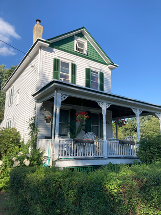 view from street, showing porch - 3BR home-Stacey Ave-Trenton