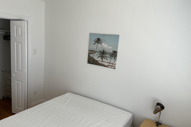 Bedroom A: $1130 Private room with Double sized bed - Private rooms in a shared house at Nairn Avenue, Toronto! Utilities included!