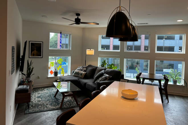 View from Entrance - Summer Sublet at Camden Durham Apartments