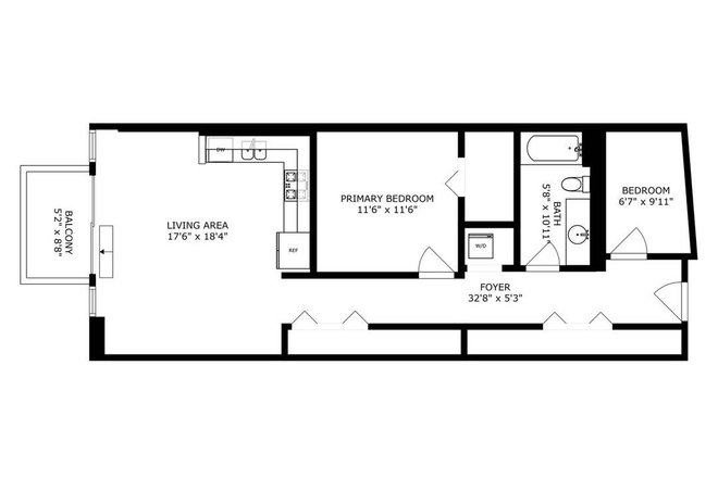 Floor Plan - Welcome to this beautiful condo located in Chicago perfectly situated between Pilsen & Little Italy