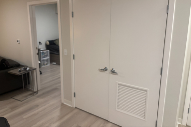 Laundry Door - Fieldstone Apartment