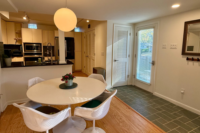 Dining, Entry, & Kitchen - Newly Renovated 1 Bedroom Apartment