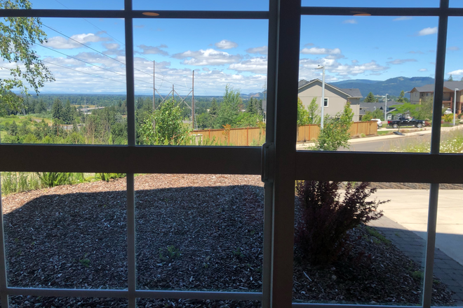 Bedroom view - Private level of modern home with fitness room
