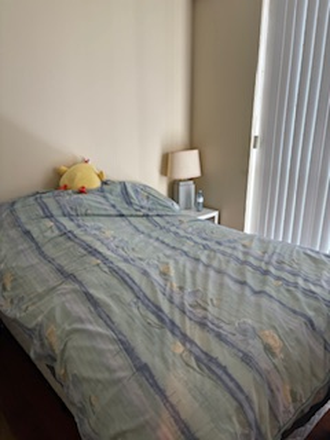 bedroom - (Yonge Eglinton) Lovely bedroom & bathroom for rent two bedroom, two bathroom condo to share wi