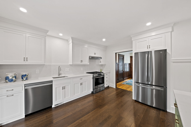 Kitchen - Beautifully renovated Needham 2BR home near town, commuter rail, and local amenities