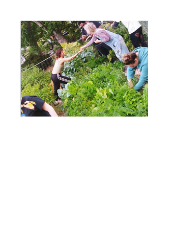 Garden work party - Ostara Cooperative