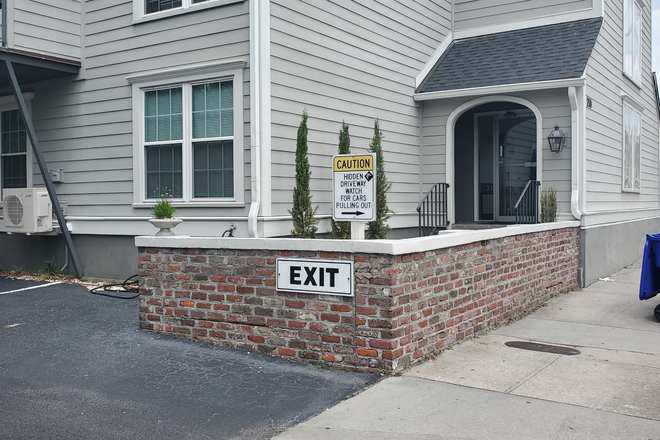 Outside front entrance - Lord Anson Arms Condo