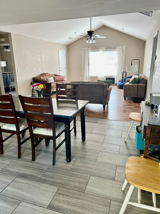 Dining area and Den with couches included, table and chairs are not included - One bedroom w/shared bath available as of 7/1/26 (in a 4 bedroom ALL GIRLS home ONLY)