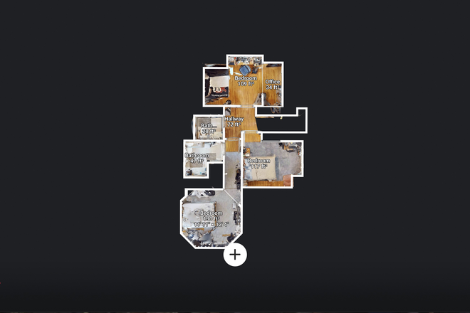 Floorplan - Rooms Available in Quiet Home – $1,200/Month