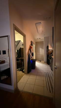Hallway/ Kitchen / Closet - Lark Central Florida Studio Apartments