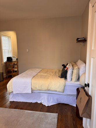 bedroom - Studio apartment with hot water included and in unit washer and dryer July 1