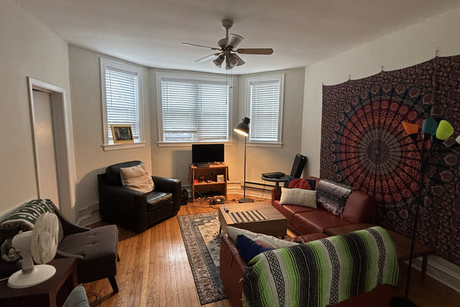 Living room - 2 Bed 1 Bath Garden Apartment in Wrigleyville / Lakeview Area