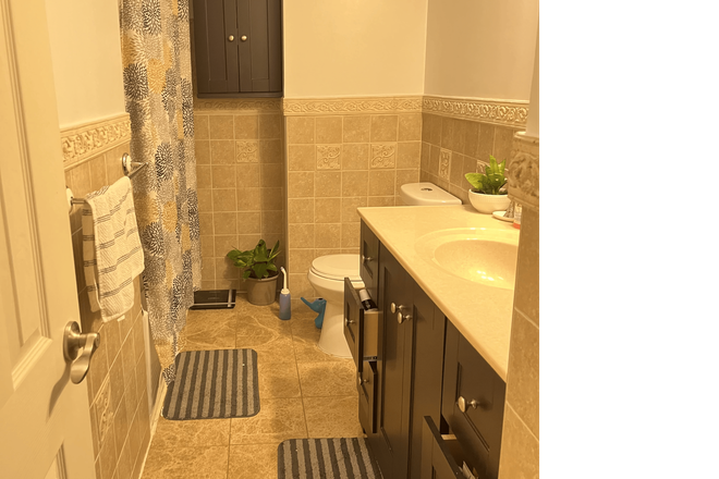 Shared Bathroom - (FOR FEMALE) Private rooms for rent in a shared house at Bimini Crescent